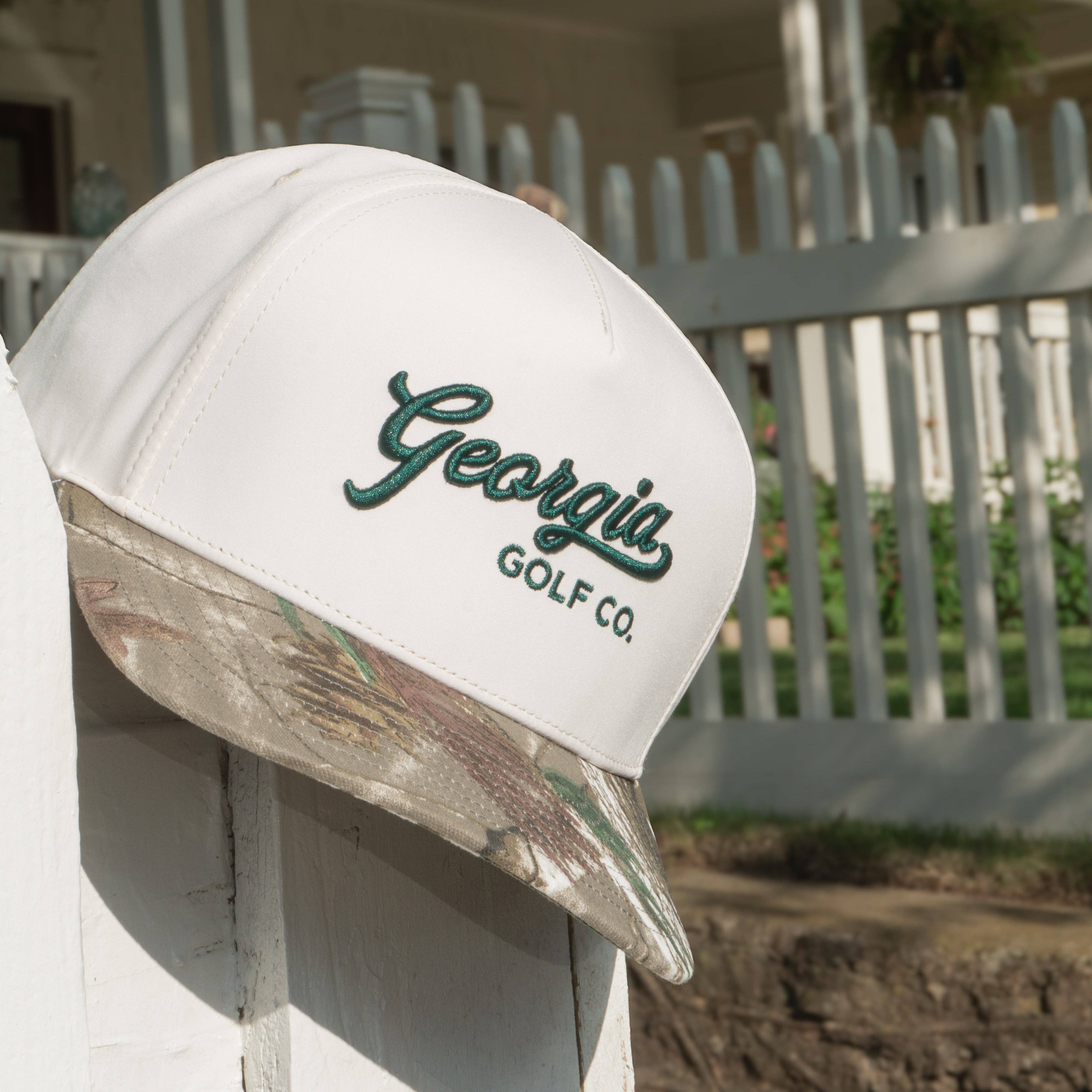 Backroad Hat in Camo and Cream