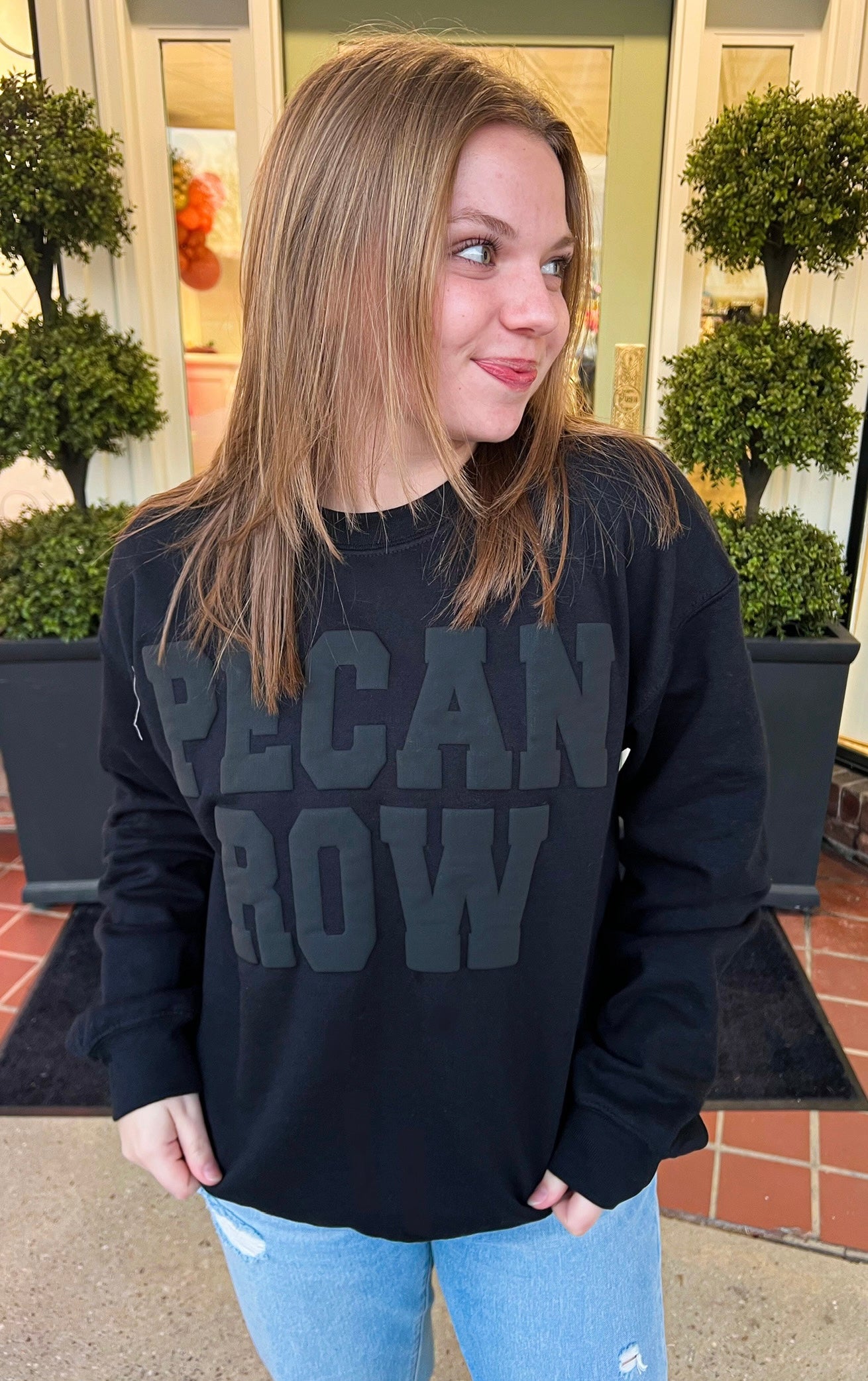 Black Pecan Row Sweatshirt