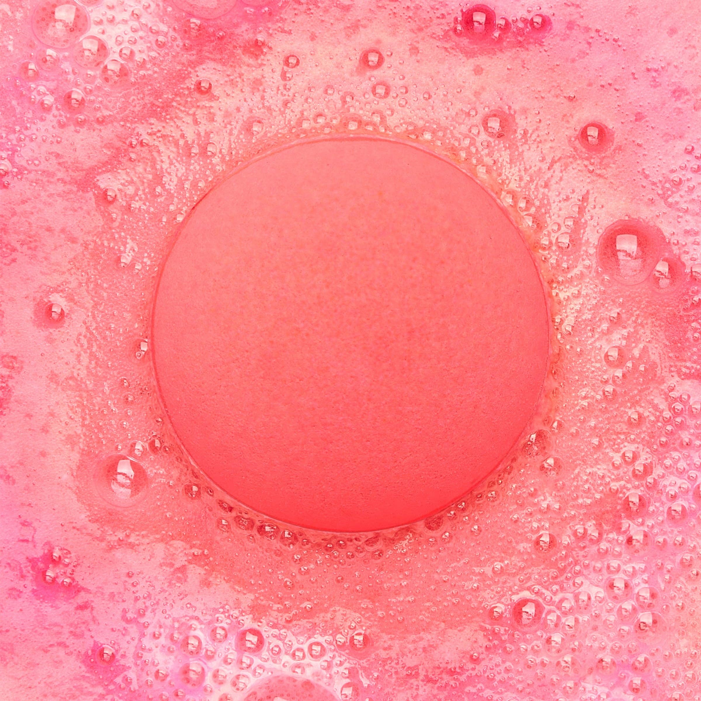 Neon Pink Bomb Bath Fizzer