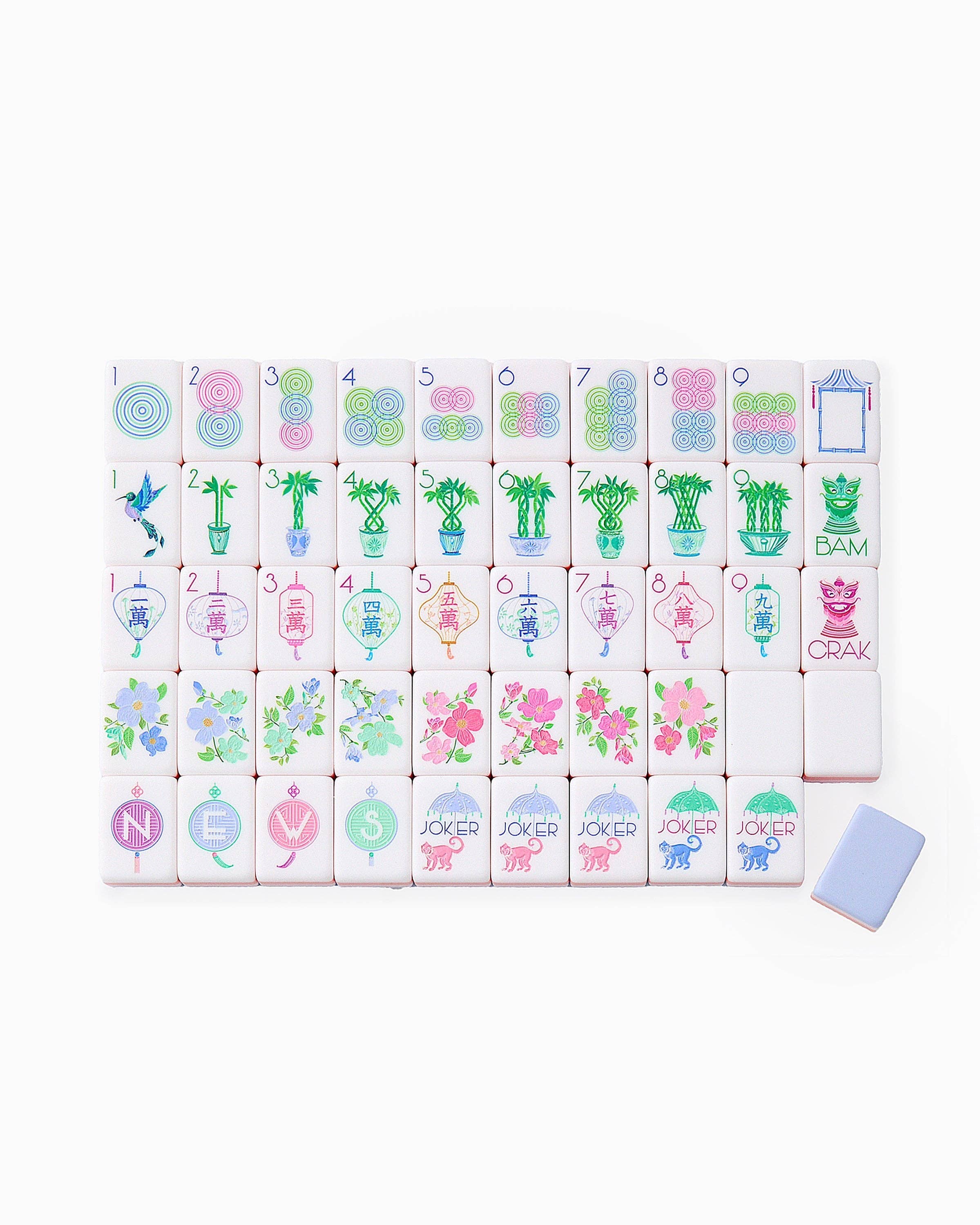 Luminaire Mahjong Tiles