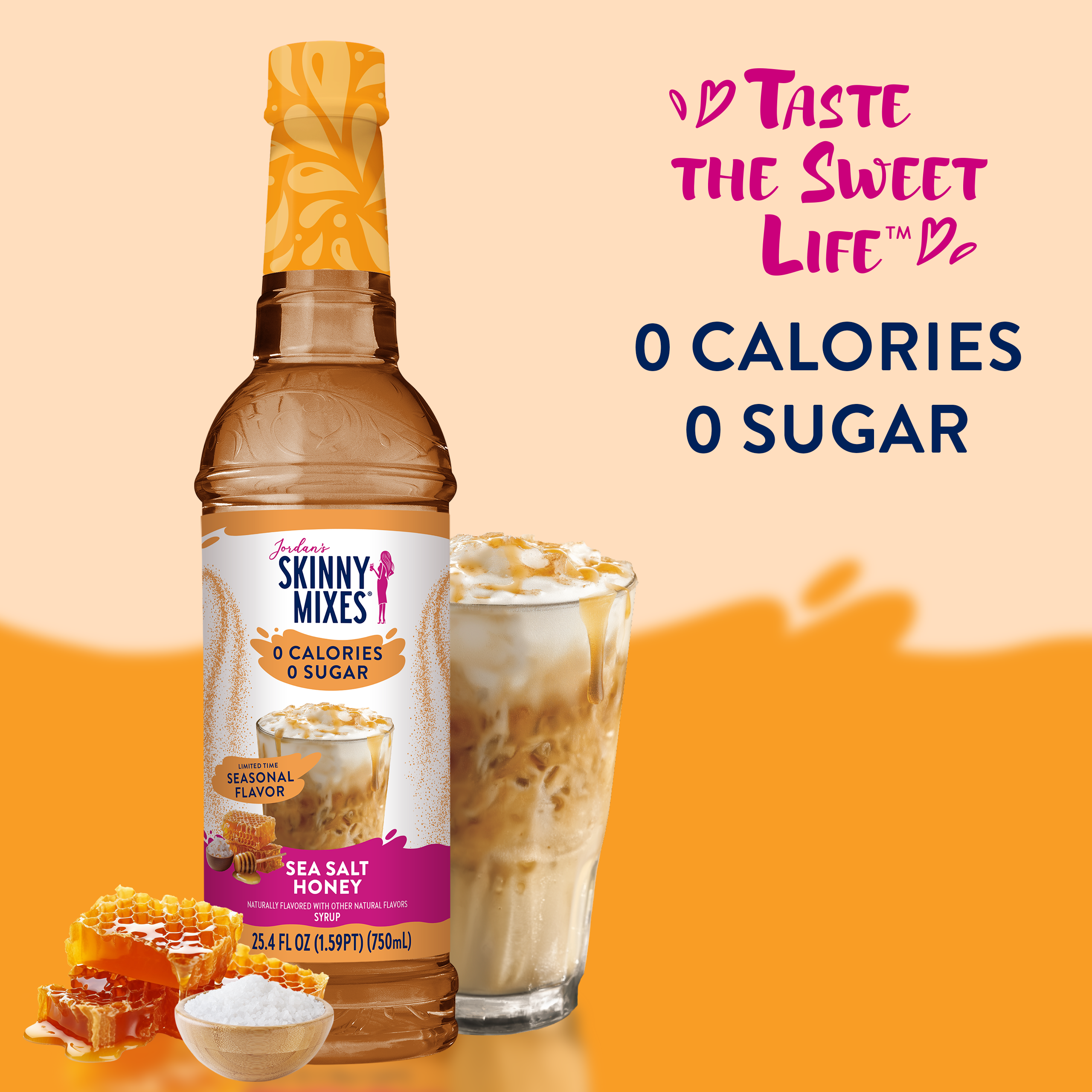 Sugar Free Sea Salt Honey Syrup