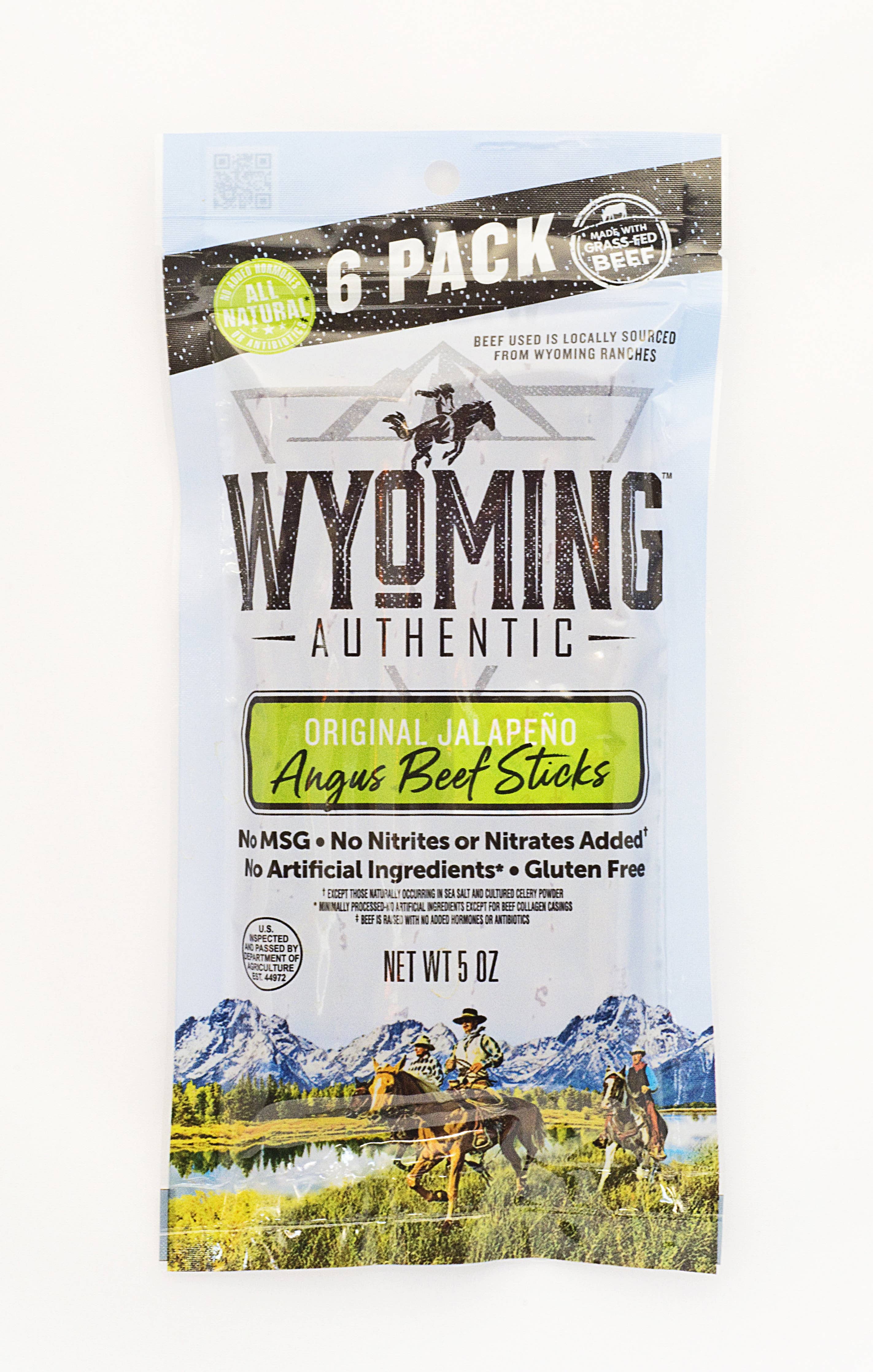 Original Jalapeno Beef Sticks (6 pack)