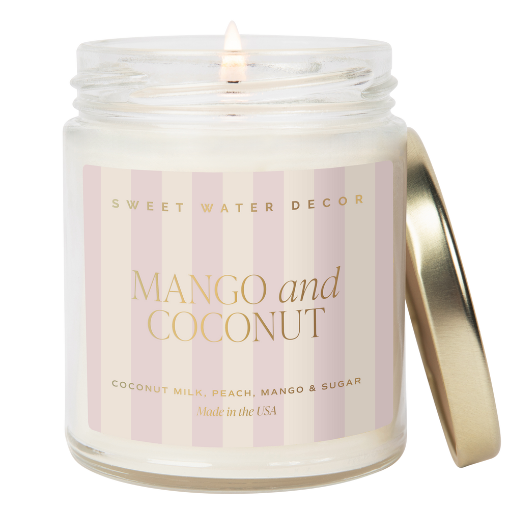 Mango and Coconut Soy Candle