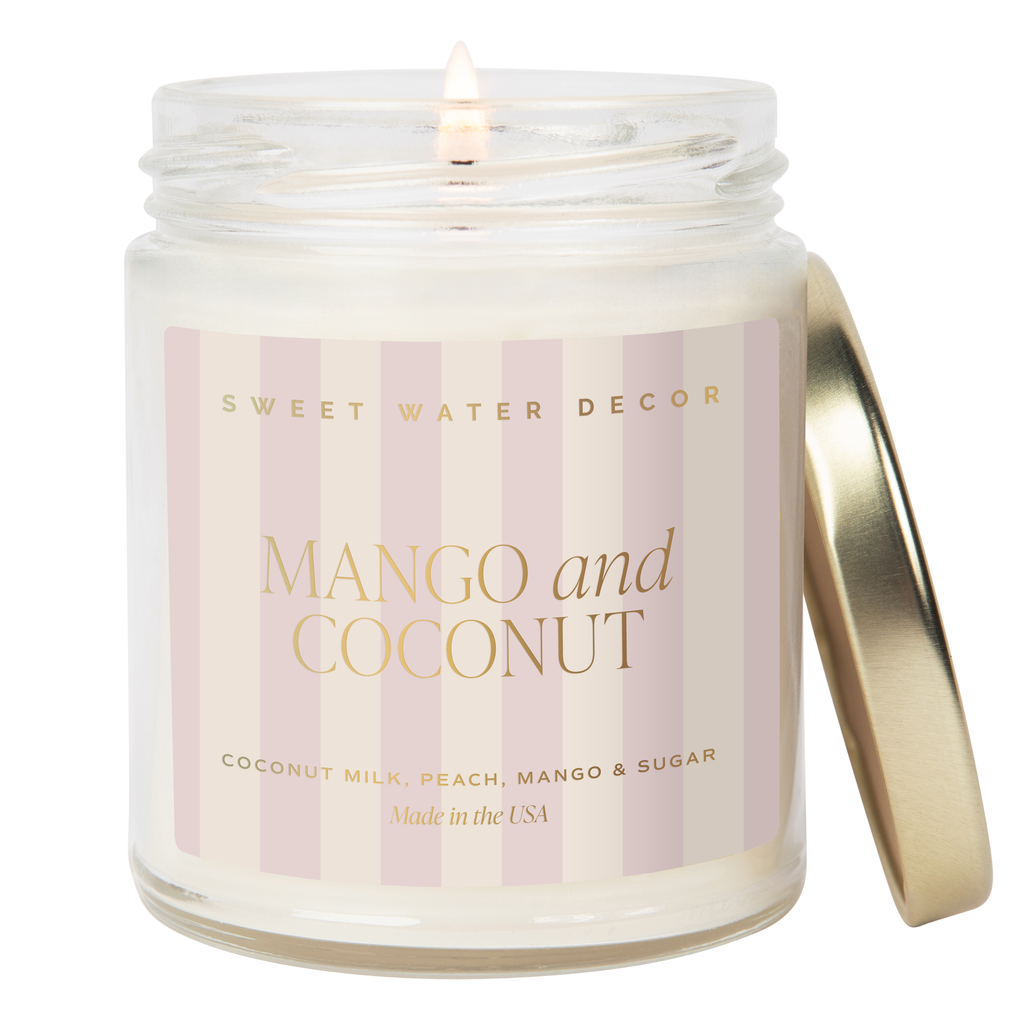 Mango and Coconut Soy Candle