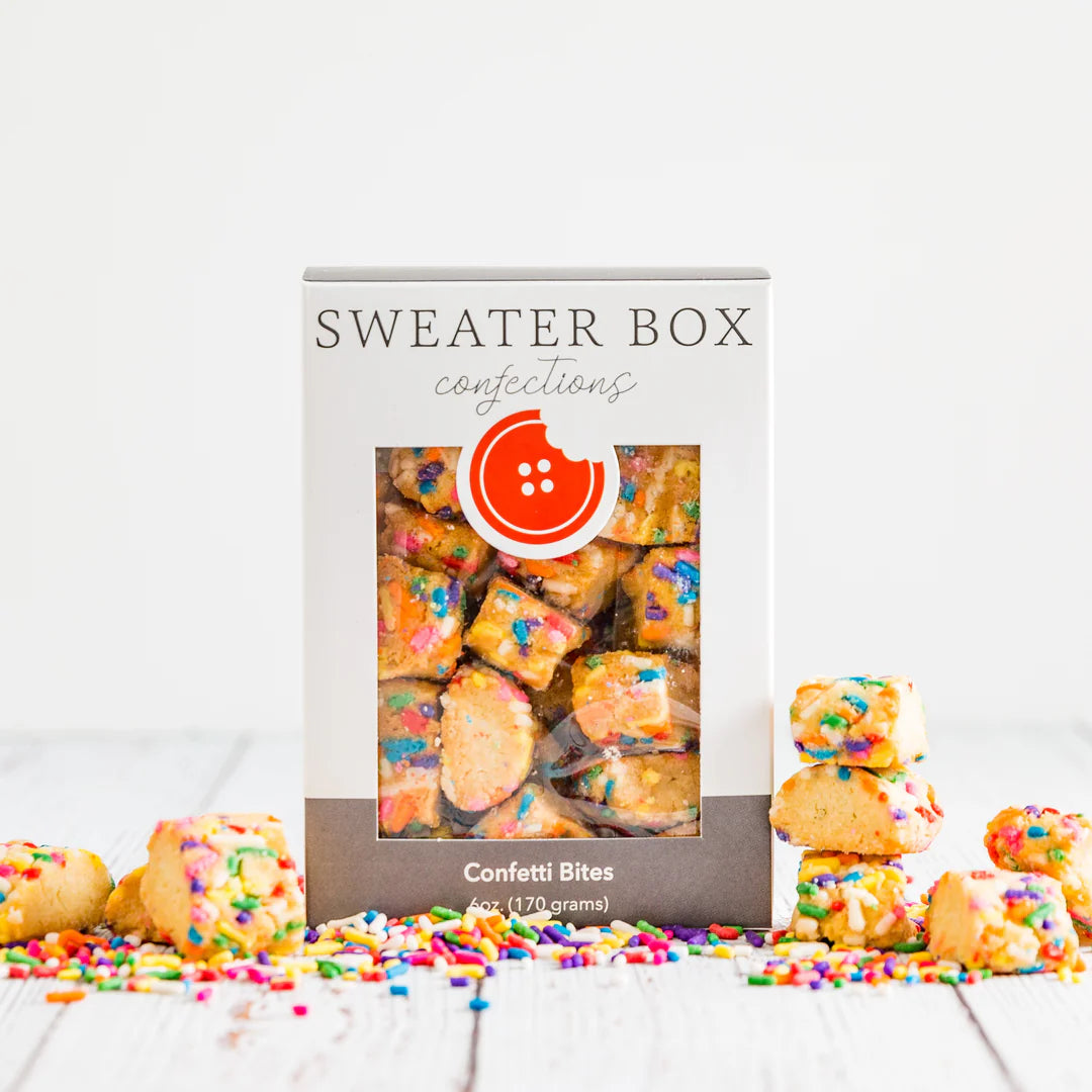 Confetti Bites by Sweater Box Confections