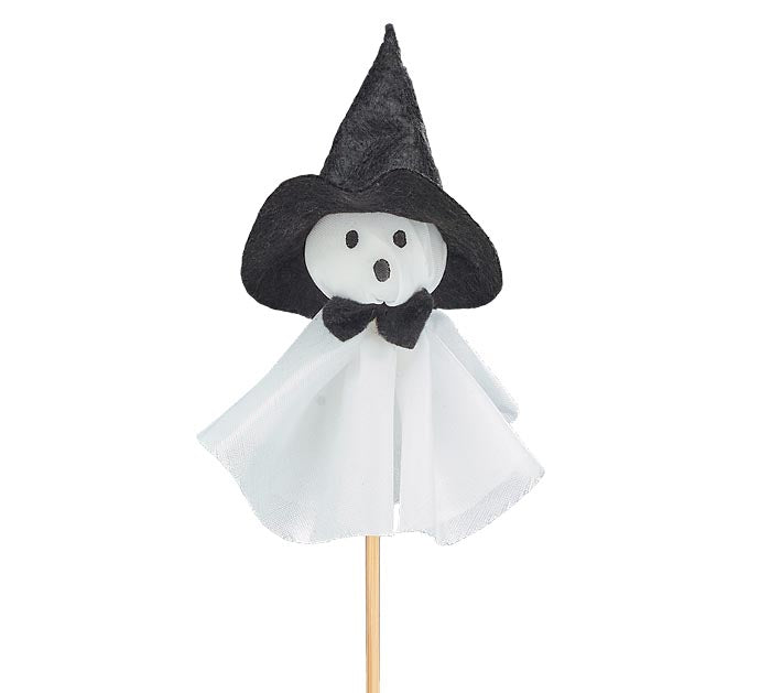 Ghost Pick With Witch's Hat