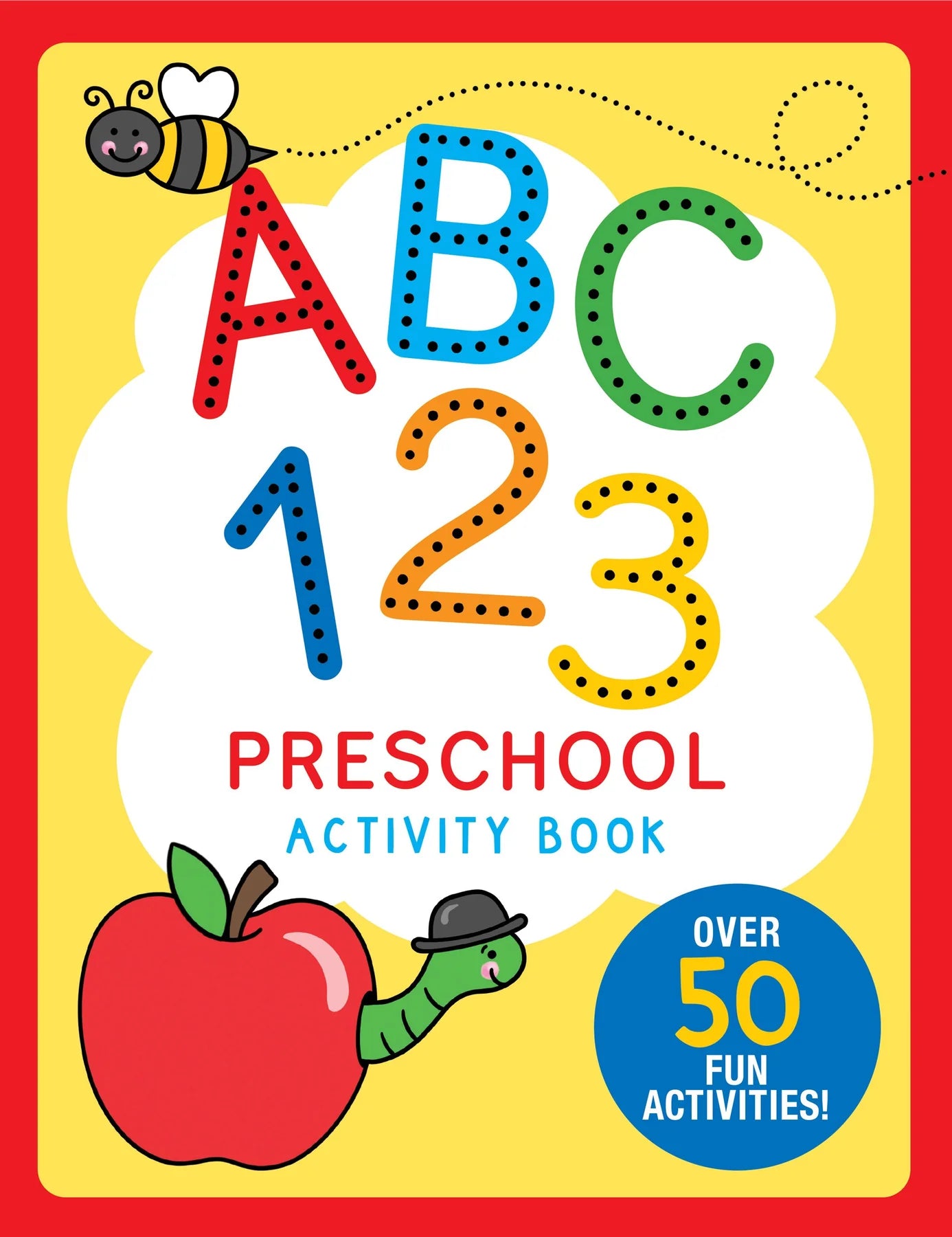 ABC 123 Preschool Activity Book