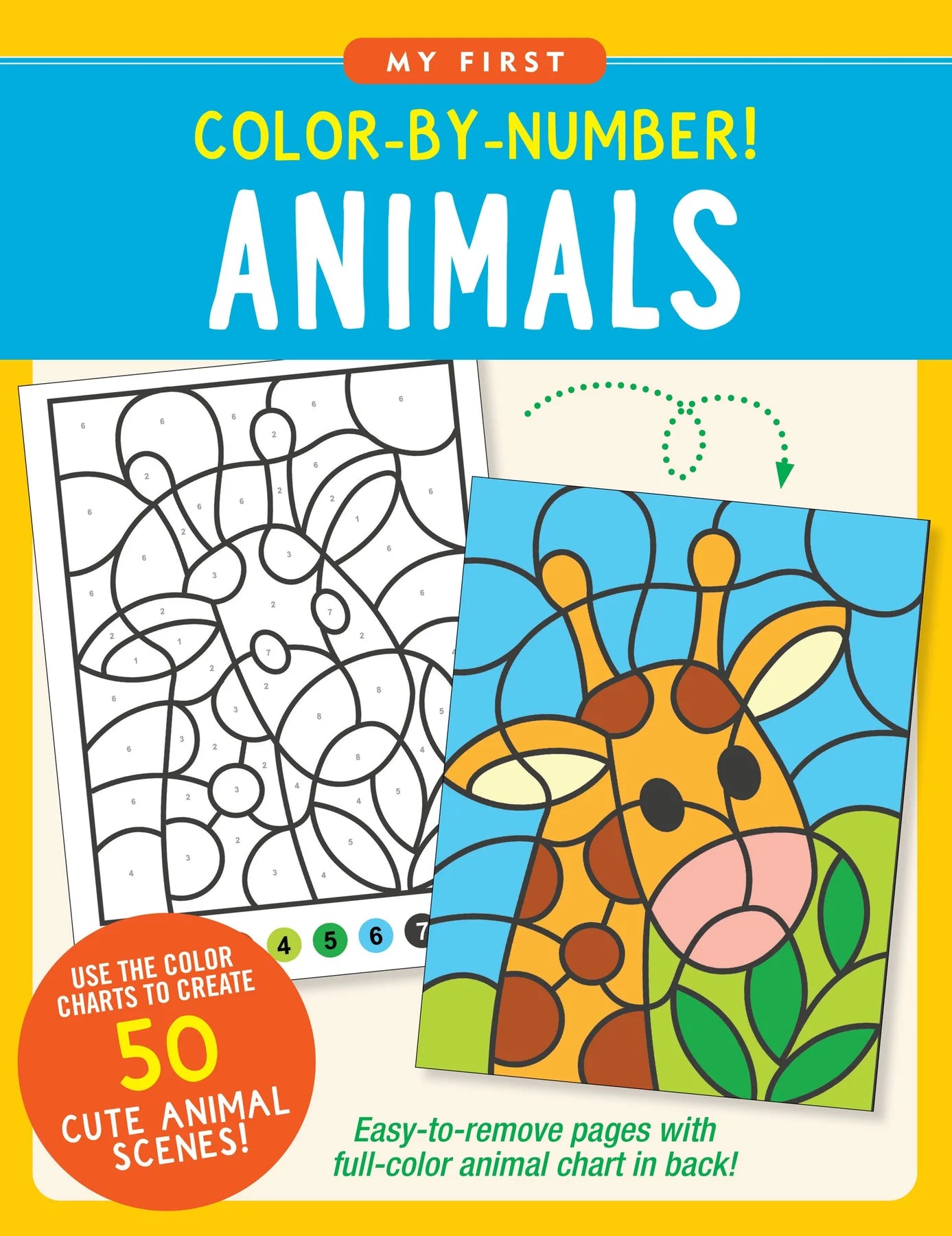 Color By Number -- Animals