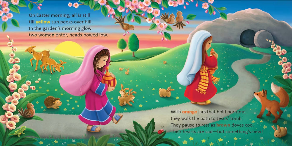 Happy Easter Risen King! An Early Learning Board Book of Colors
