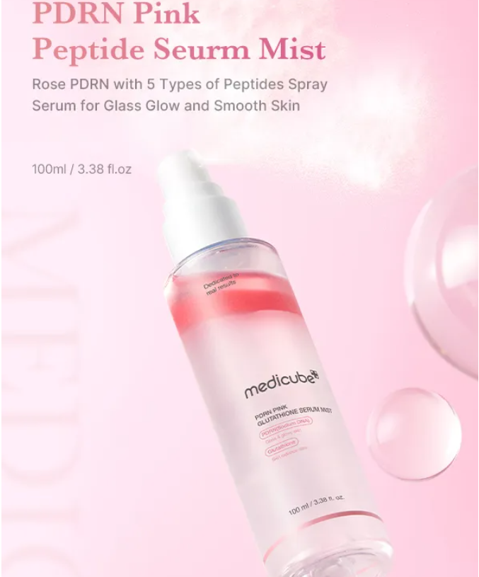 MEDICUBE PDRN Pink Glutathione Serum Mist