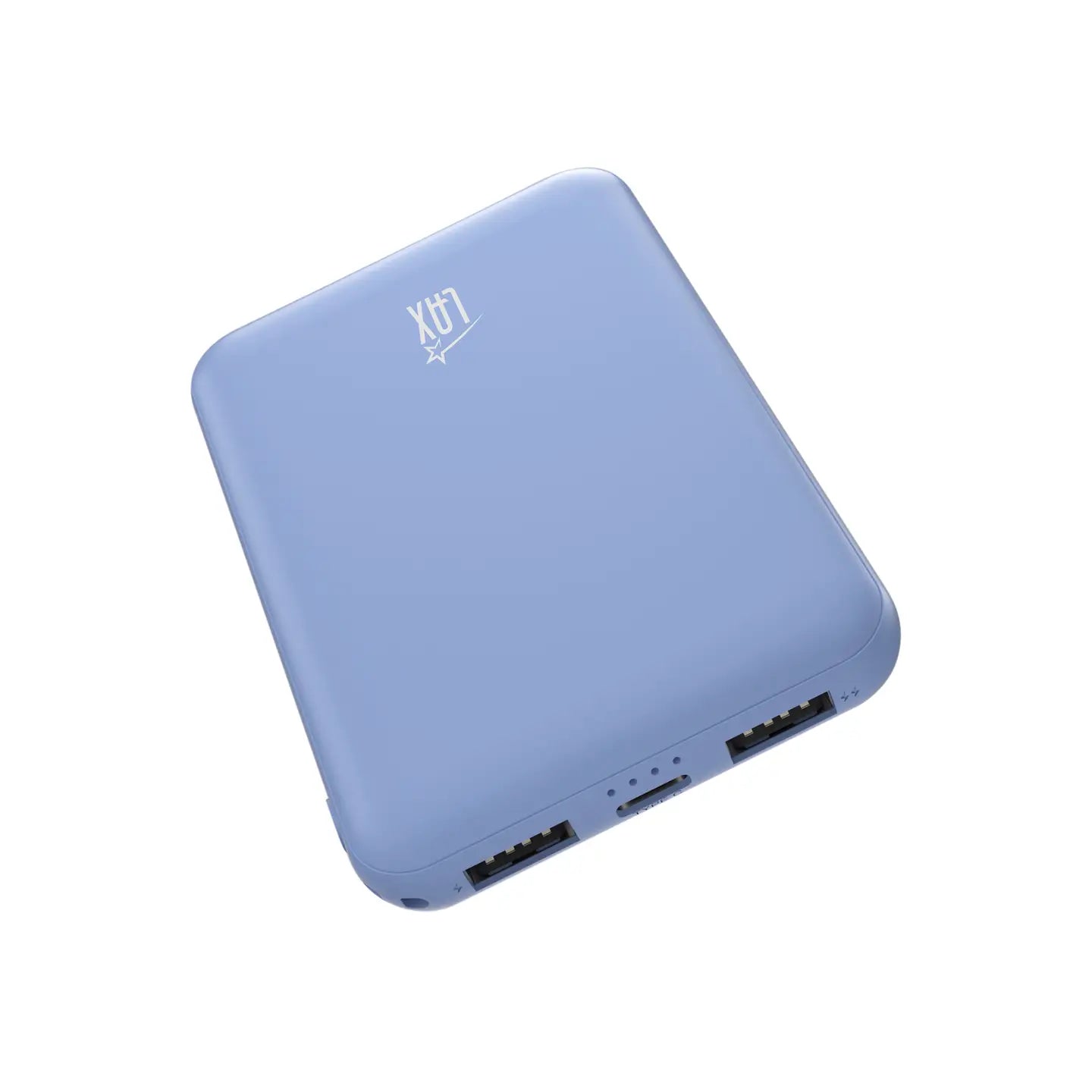 Rapid Charge Portable Power Bank in Light Blue