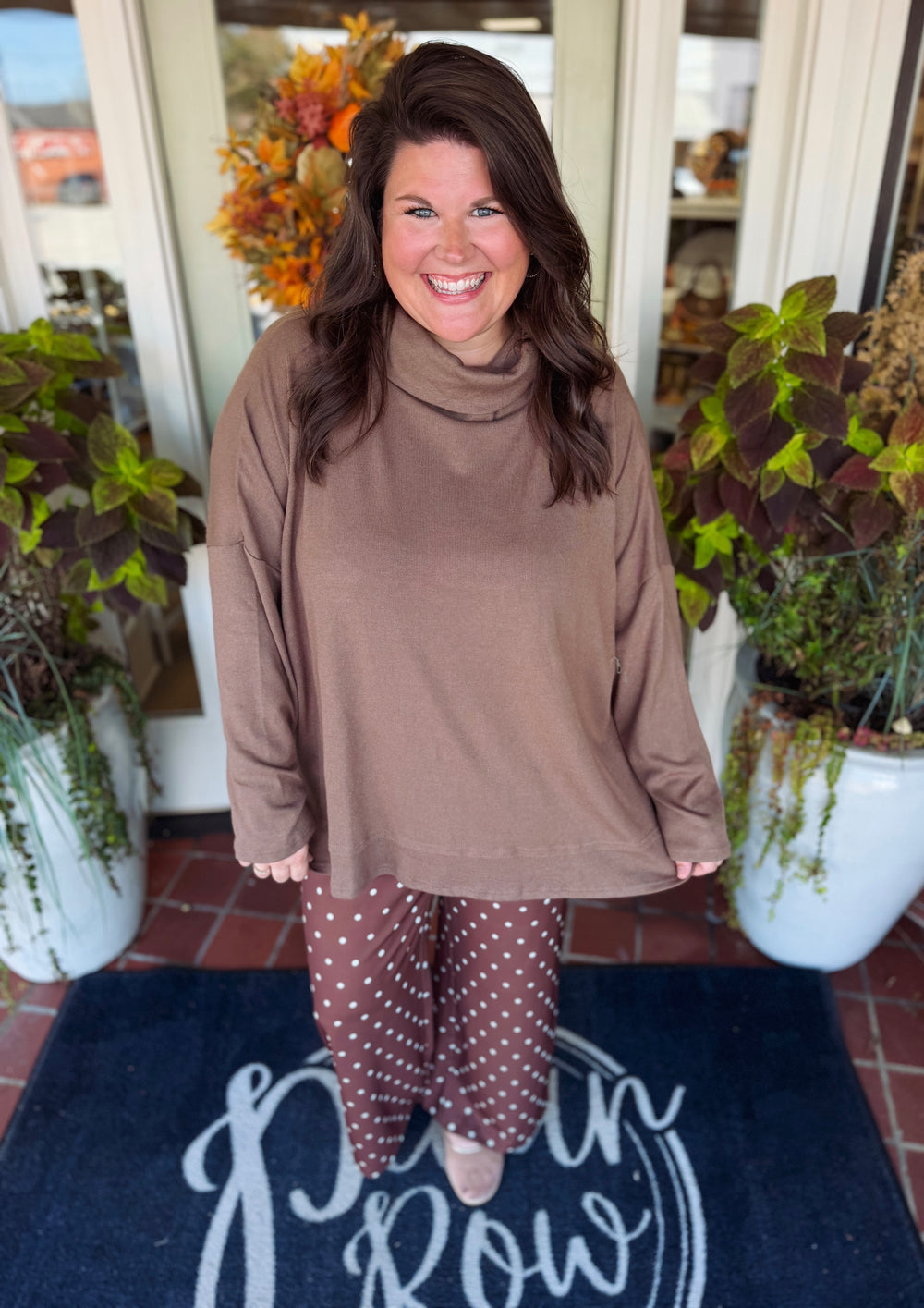 The Gayle Turtleneck Knit Top (XL-2X)