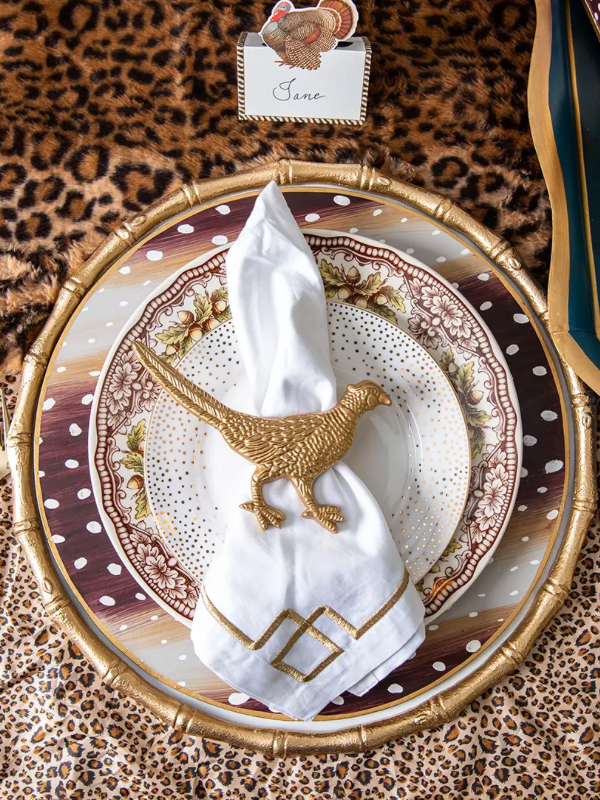 Rylie & Ryan Wedding Registry - Pheasant Napkin Rings