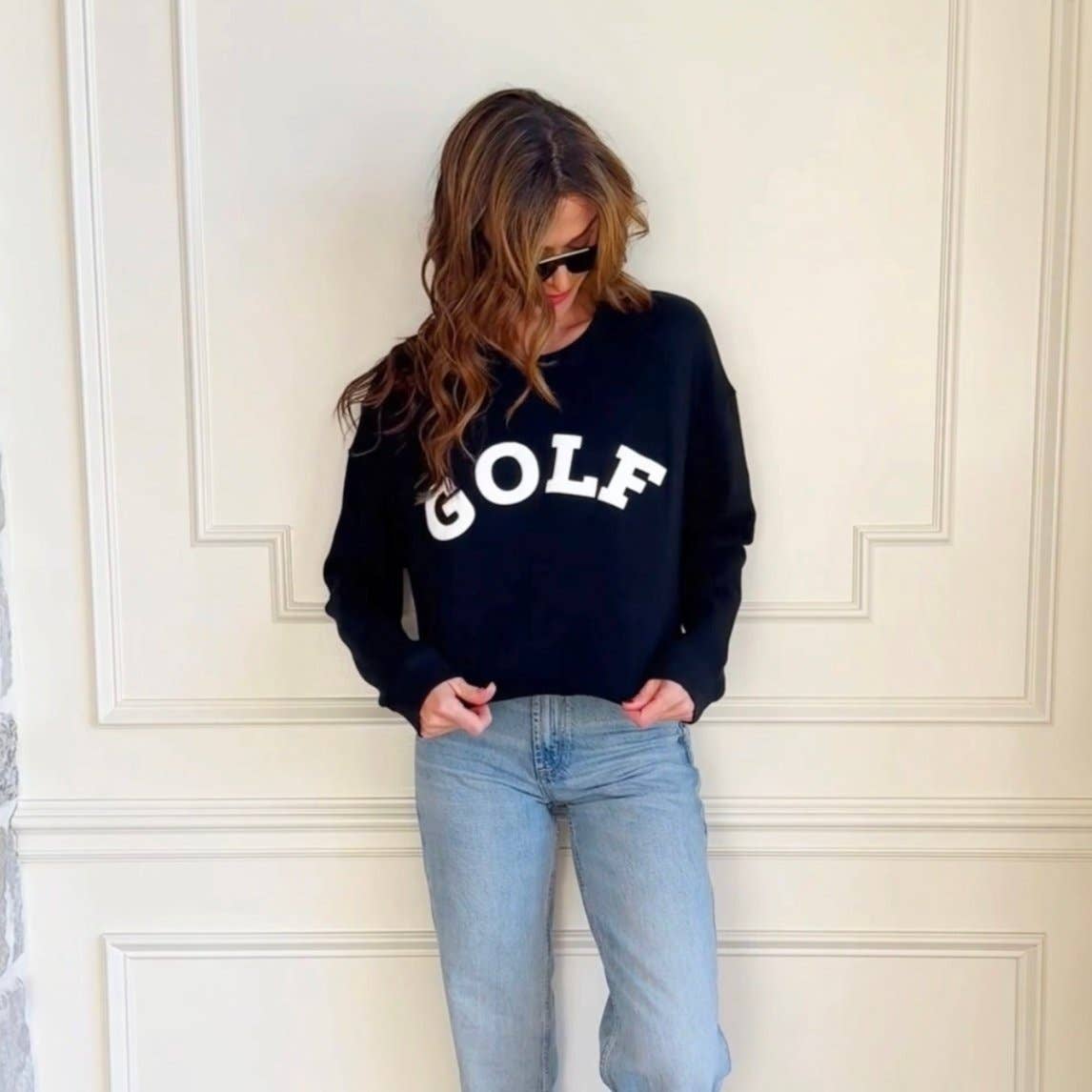 Golf Cropped Sweatshirt