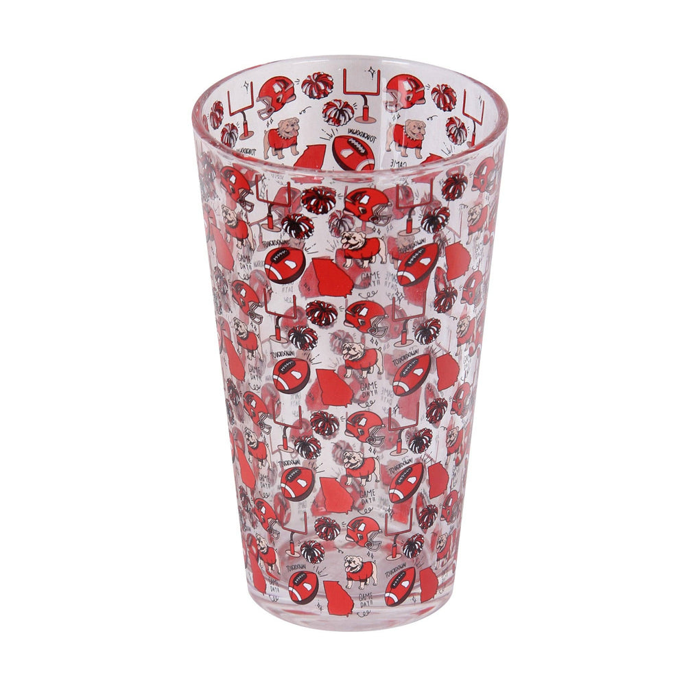 Georgia Pattern Pint Glass