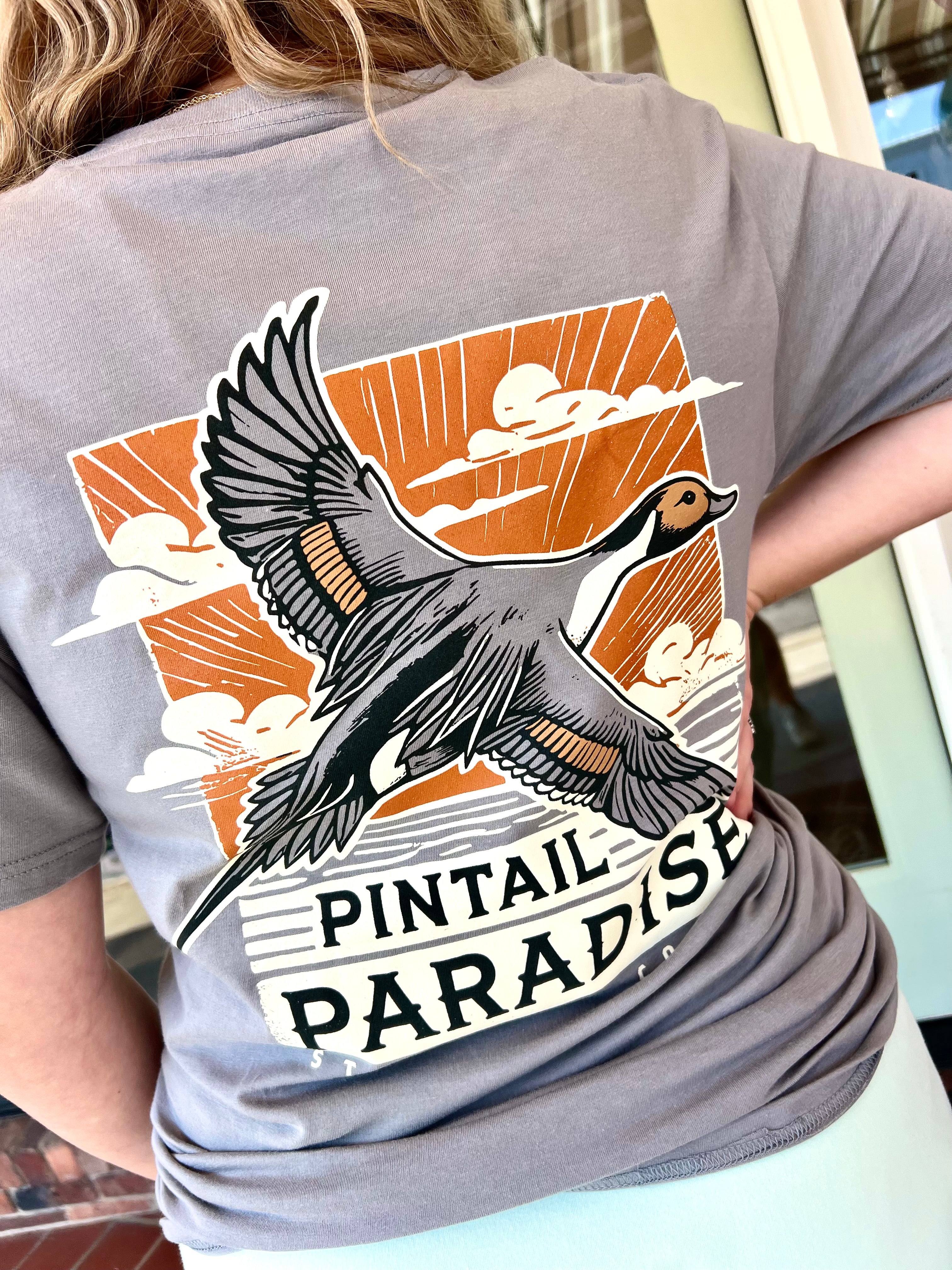 Pintail Paradise Tee by Struttin' Cotton