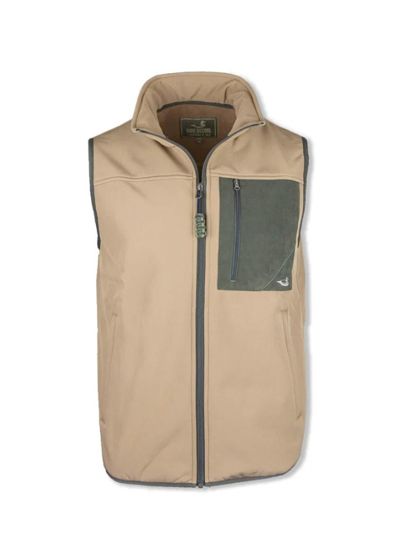 Pamlico Layering Vest in Tobacco by Dixie Decoys