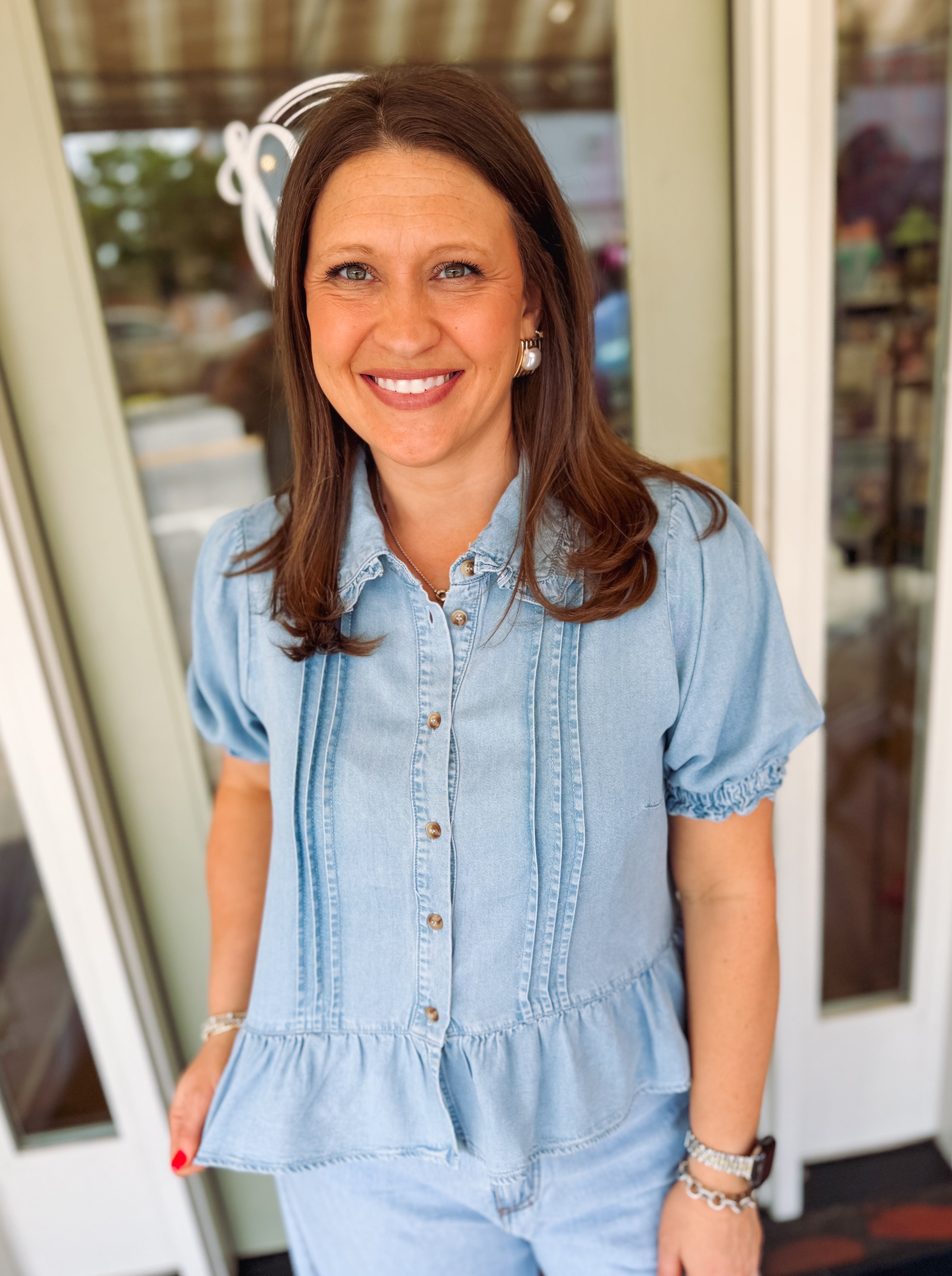 The Norah Puff Sleeve Top