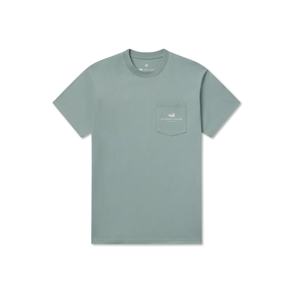 Pointer Uplander Tee in Burnt Sage by Southern Marsh