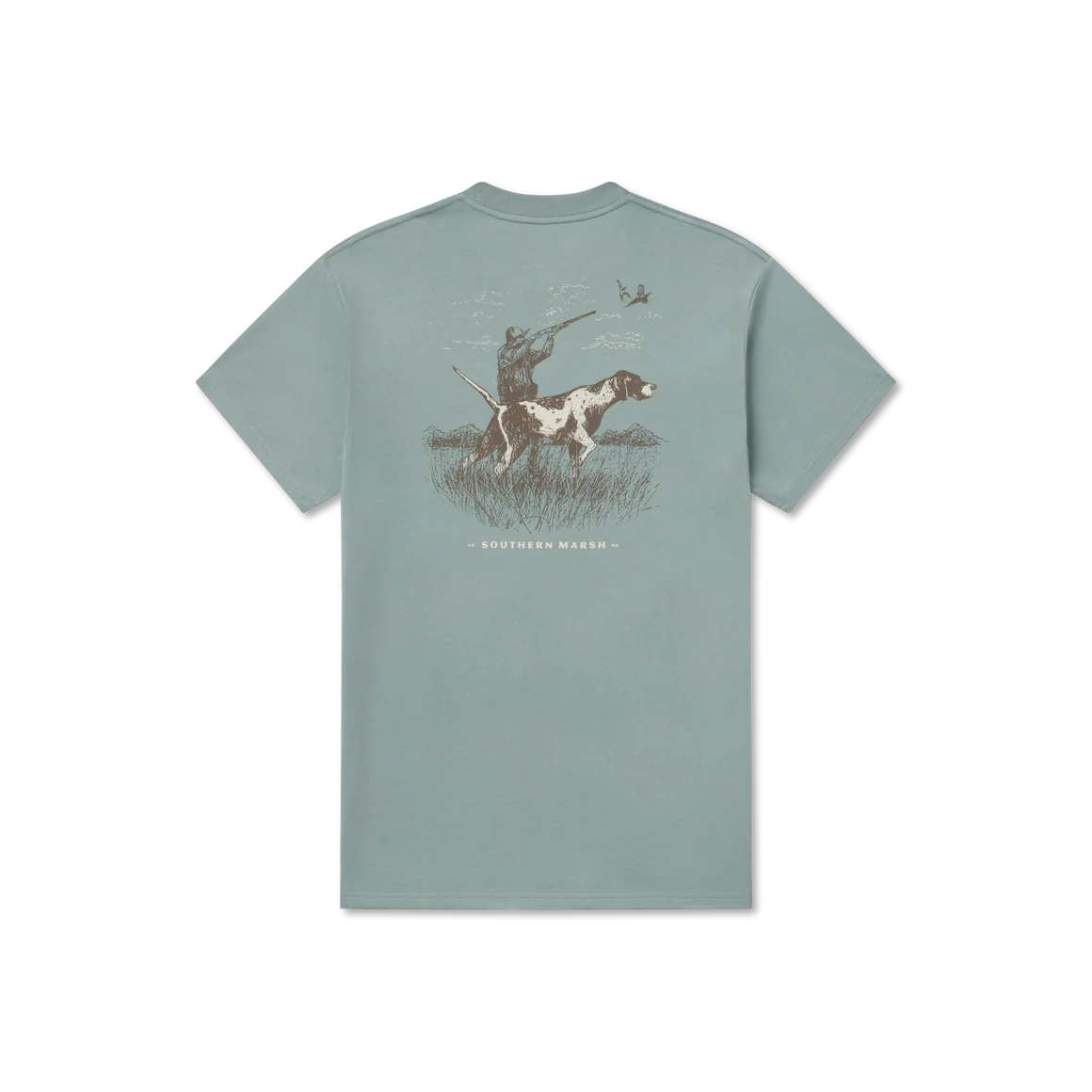 Pointer Uplander Tee in Burnt Sage by Southern Marsh