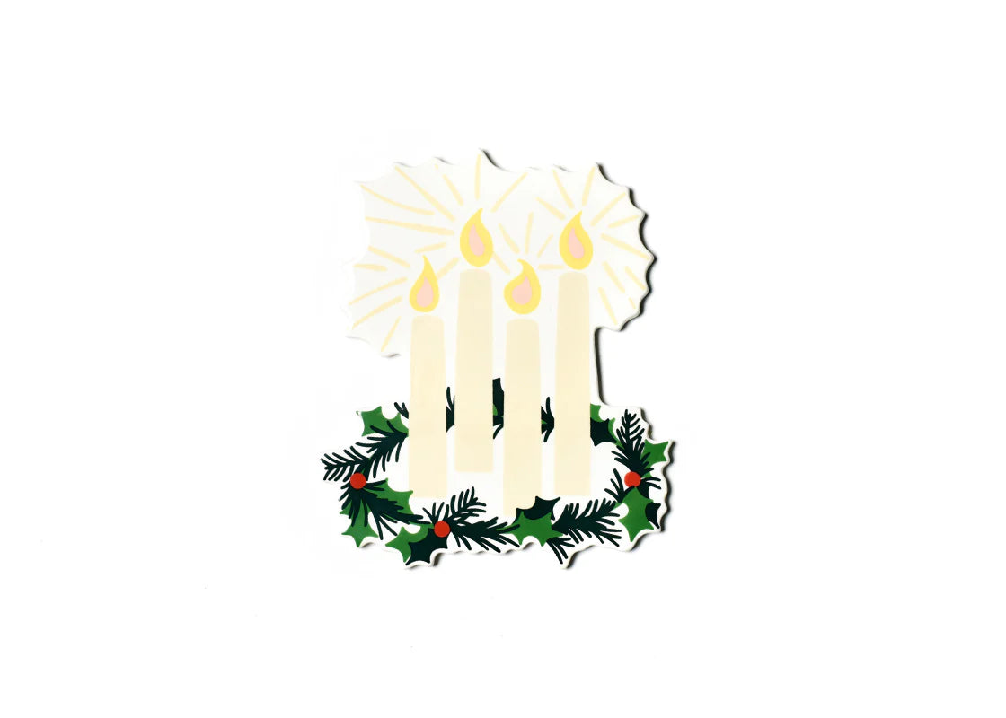 Big Advent Wreath Attachment by Happy Everything