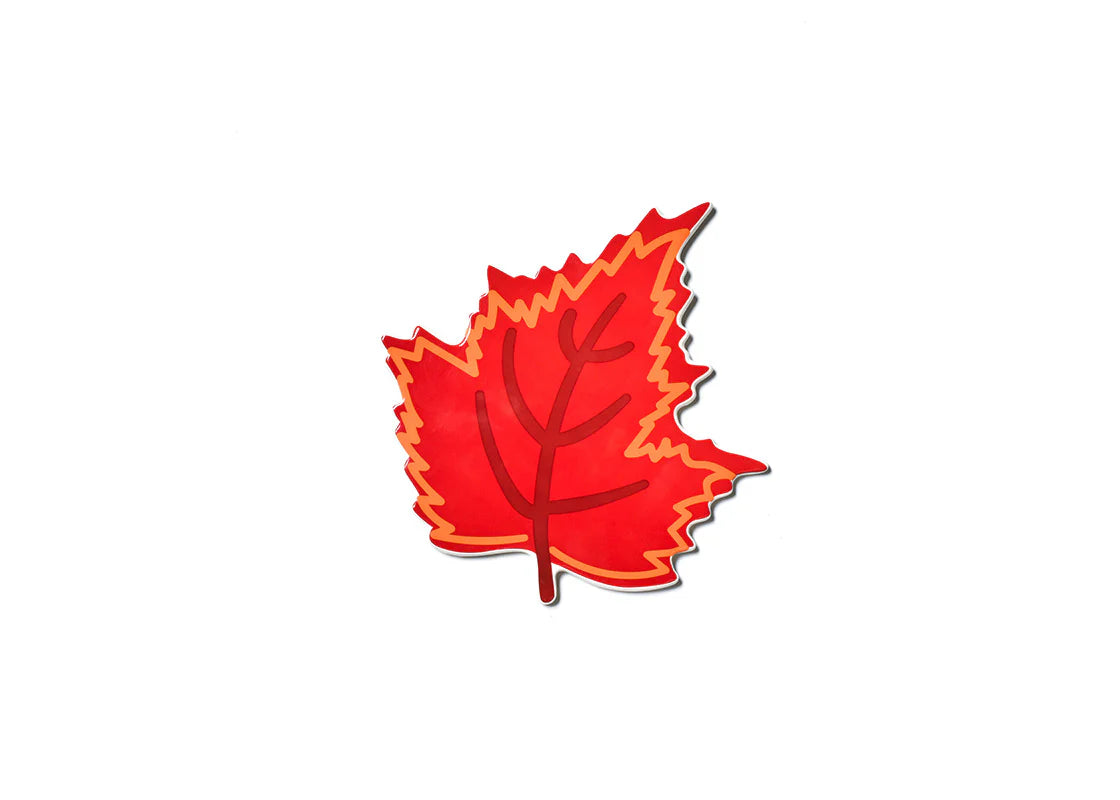 Big Red Fall Leaf Attachment by Happy Everything