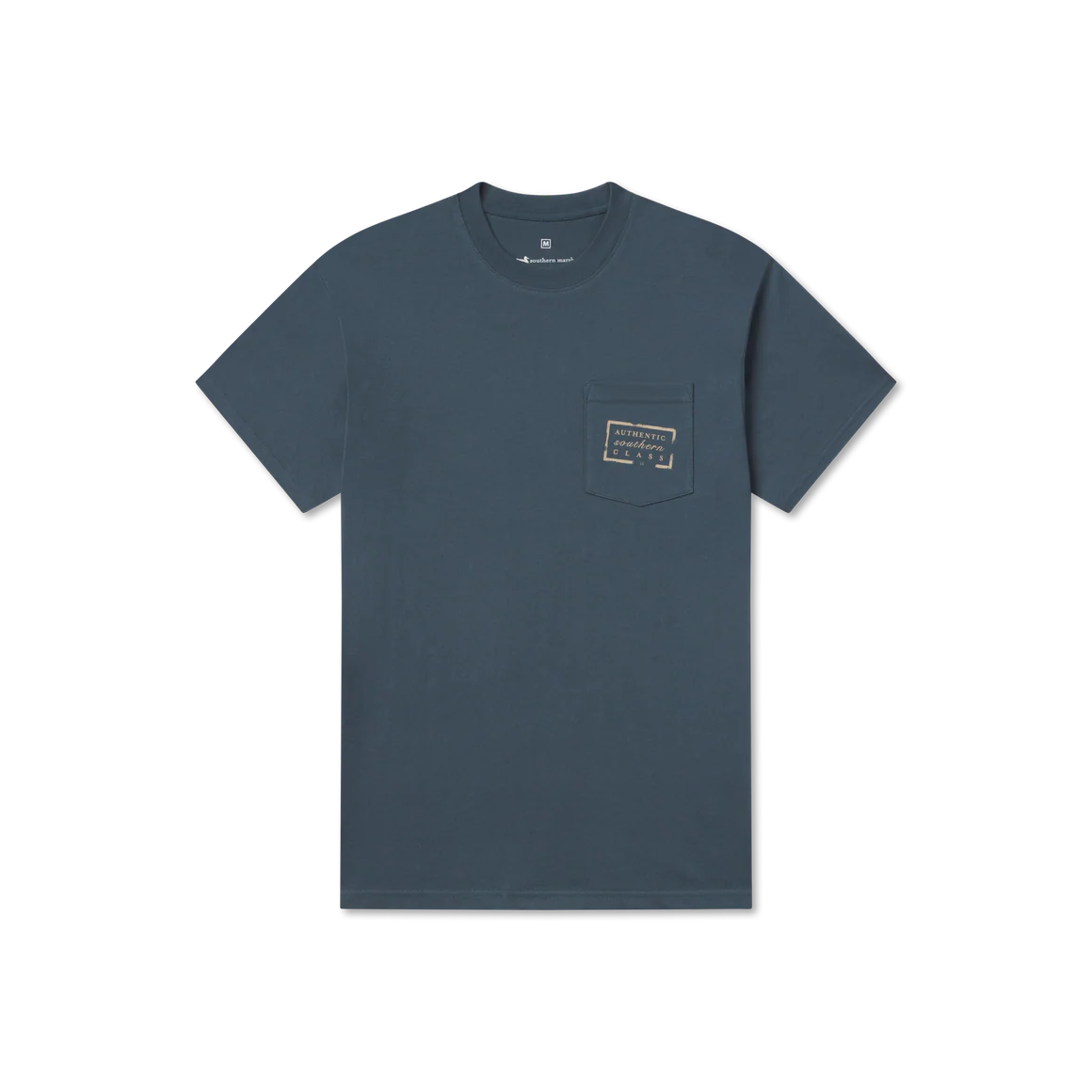 Authentic Tee in Arlington Blue by Southern Marsh