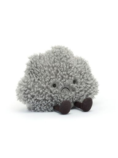dark rain cloud plush toy
