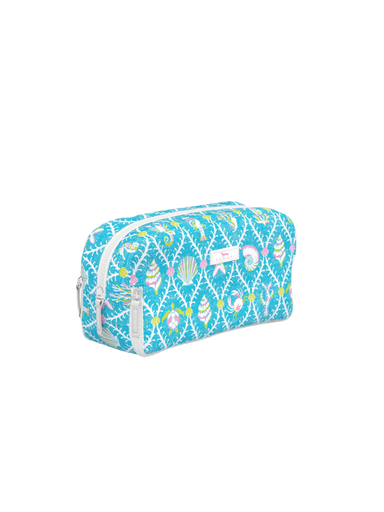 sea print 3 zip bag