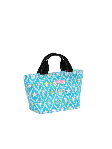 sea print lunch bag