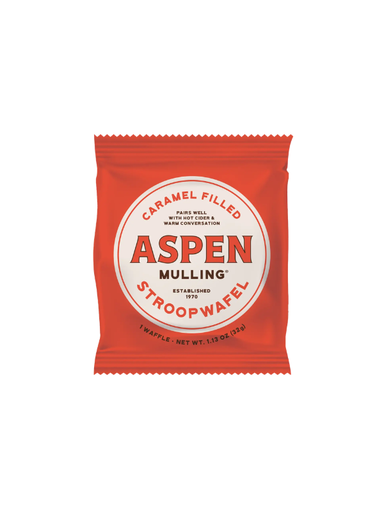 Caramel filled stroopwafel by Aspen Mulling Co