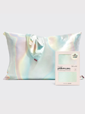Iridescent satin pillow case by kitsch