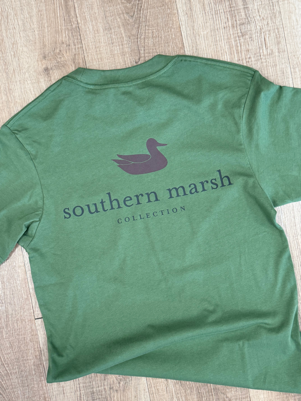 southern marsh tee with duck on back