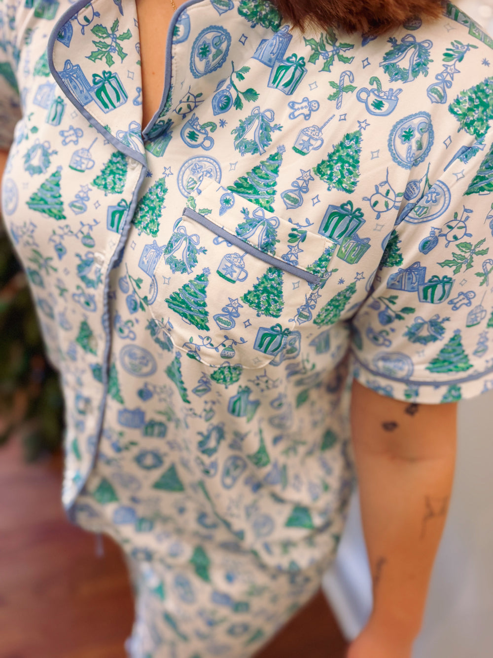 Whimsy Wishes Charlotte Pajama Pants Set By Mary Square (S-2X)