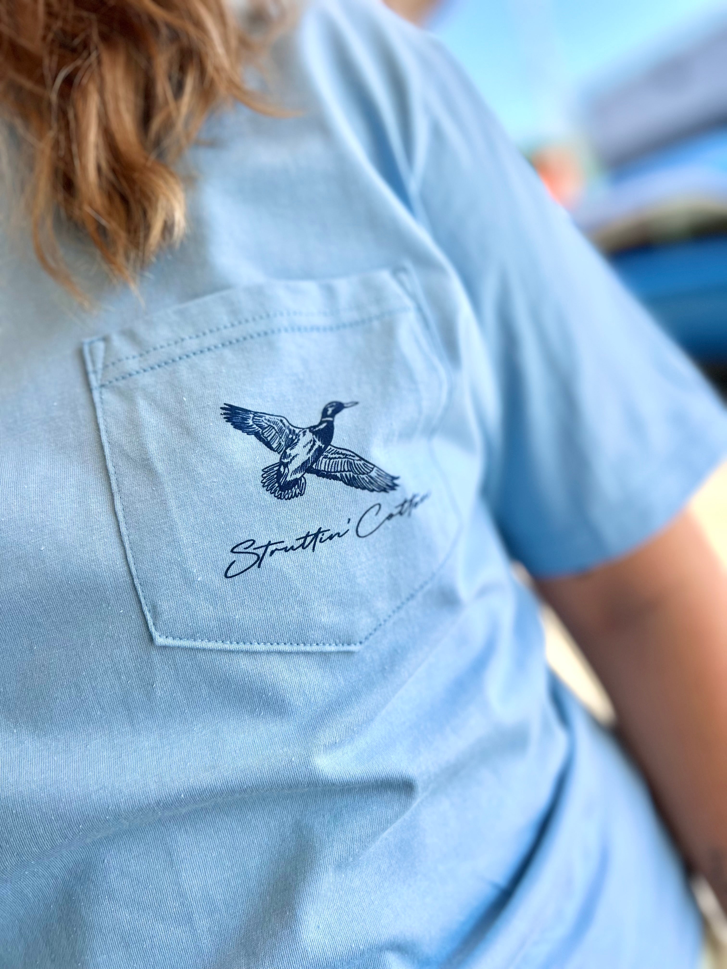 Call Of The Wild Whiskey Tee by Struttin' Cotton