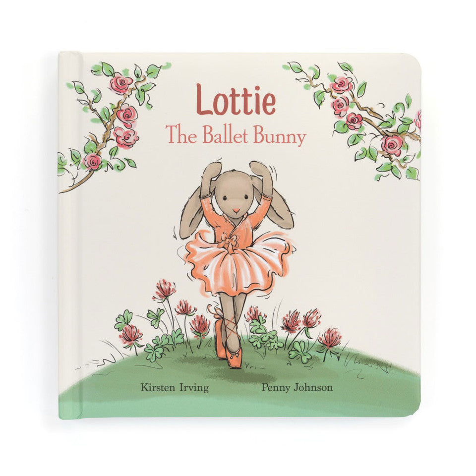 Lottie The Ballet Bunny Book by Jellycat