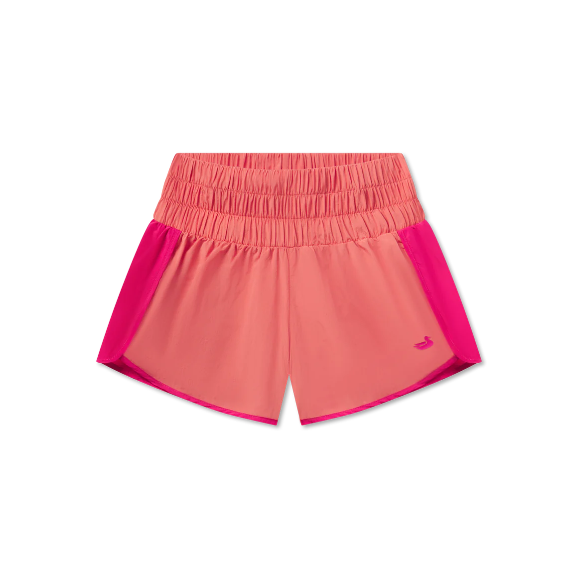 Lele Performance Shorts in Pink & Coral