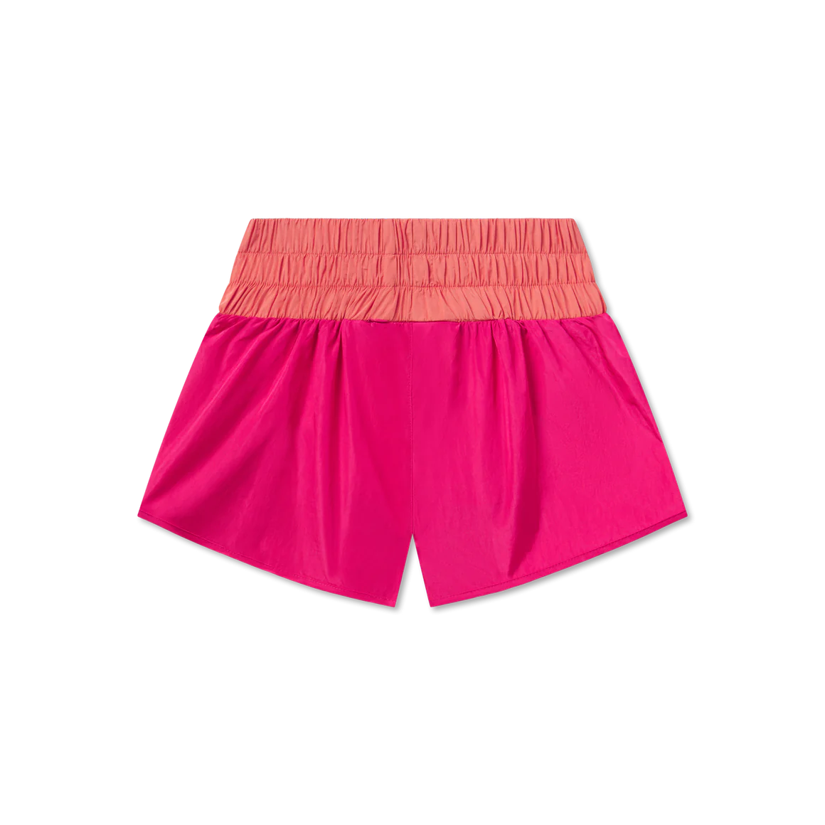 Lele Performance Shorts in Pink & Coral