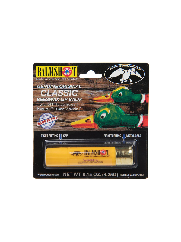 Balmshot & Duck Commander Beeswax Lip Balm