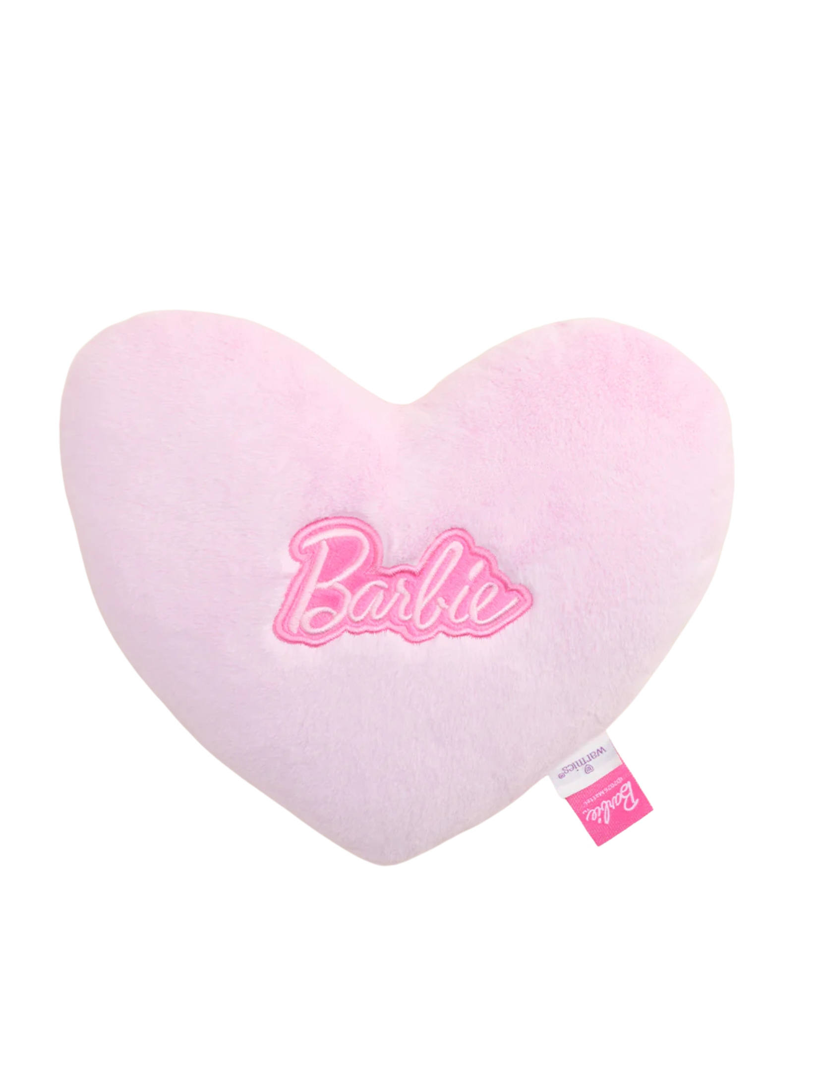 Barbie Heart Heating Pad Warmie microwavable for kids plush stuffed toy