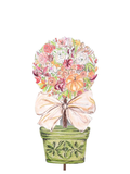 Beck’s Rose & Pumpkin Topiary stake