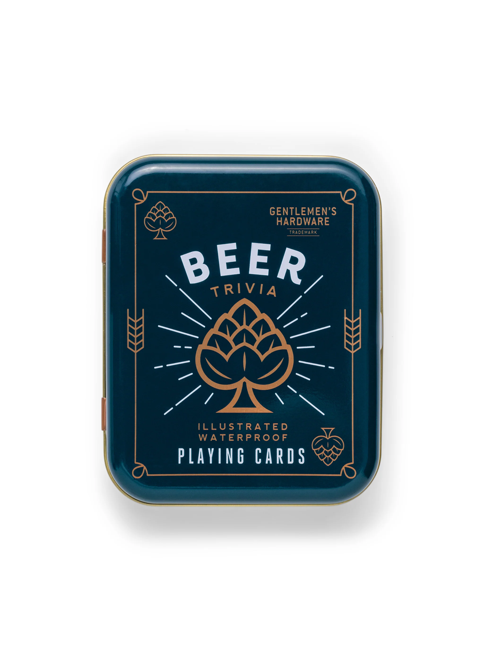 Beer Playing Cards in tin