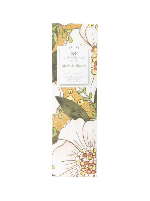 Birch and Bloom Slim Sachet by Greenleaf