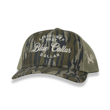 5 panel mesh camo trucker hat