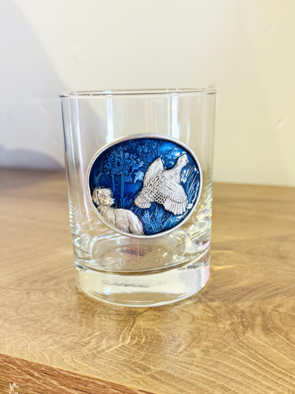 quail low ball glass