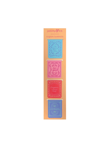 Book Club Magnetic Bookmark Set By Jollity & Co. set of 4