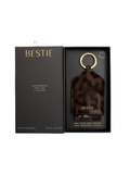 Boxed slide  Photo Keychain in Chocolate Leopard By Katie Loxton