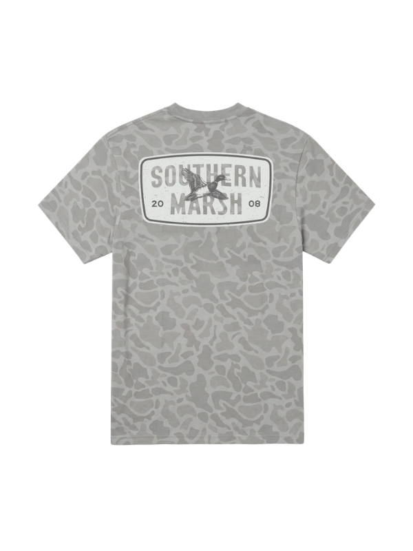 Branding - 08 Duck -SEAWASH Branding Tee in Light Grtay Camo 