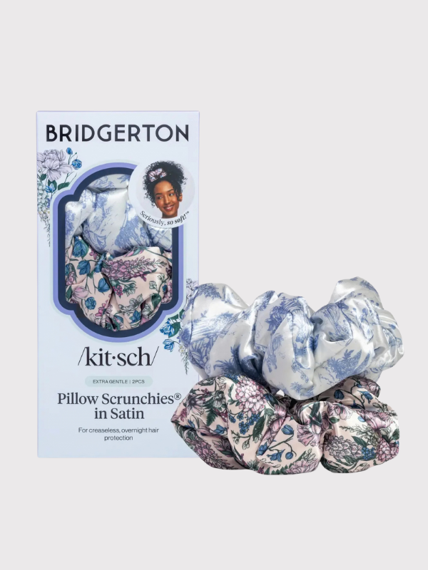 Bridgerton themed pillow scrunchies 