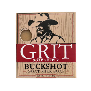 Grit soap supply buckshot goat milk soap
